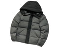 Moncler Madeira Down Jacket in Grey/Black