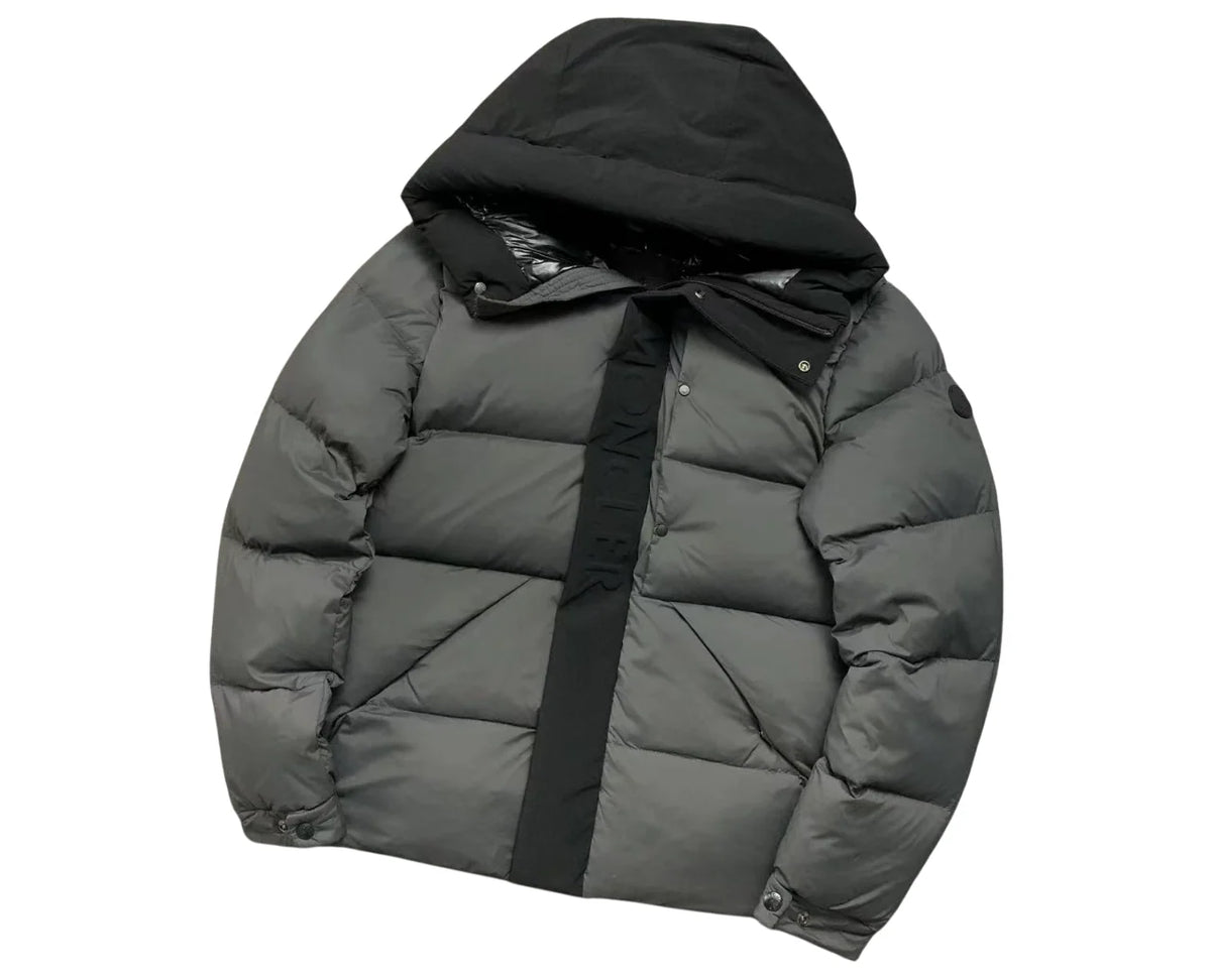 Moncler Madeira Down Jacket in Grey/Black